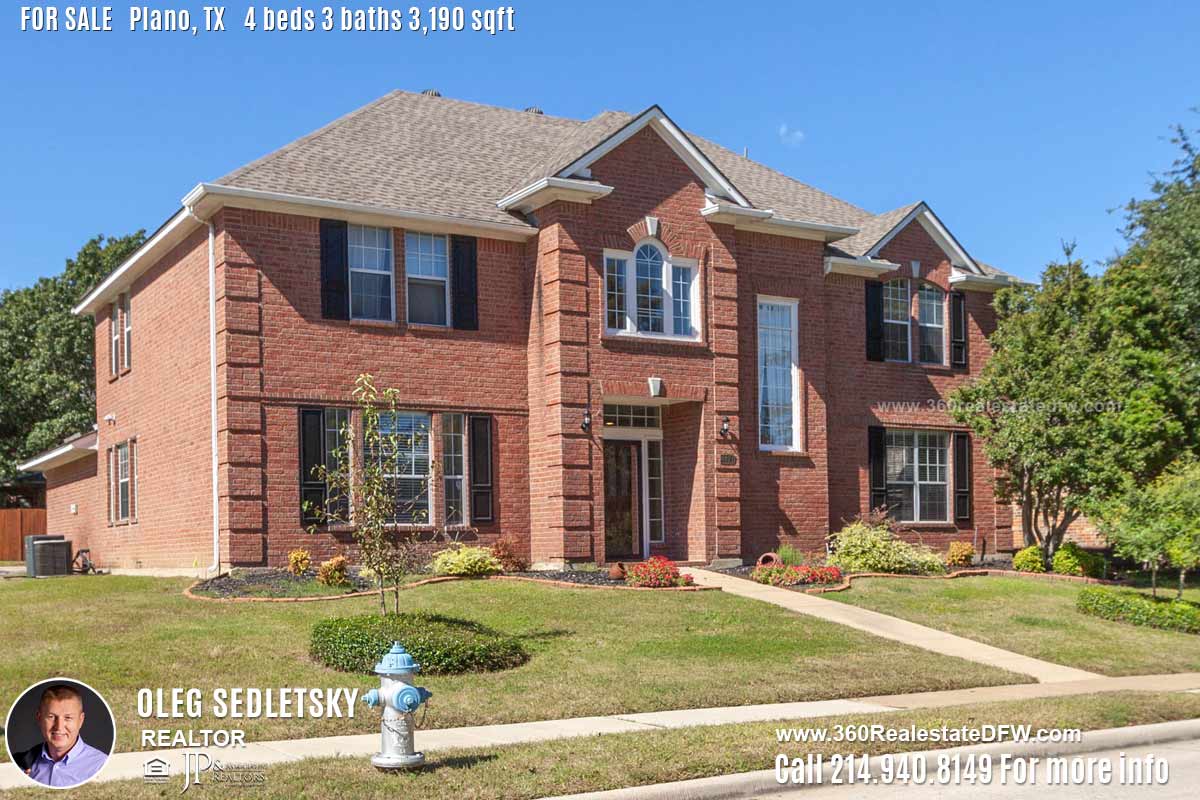 Beautiful Family Home SOLD In Plano TX Oleg Sedlestky Realtor