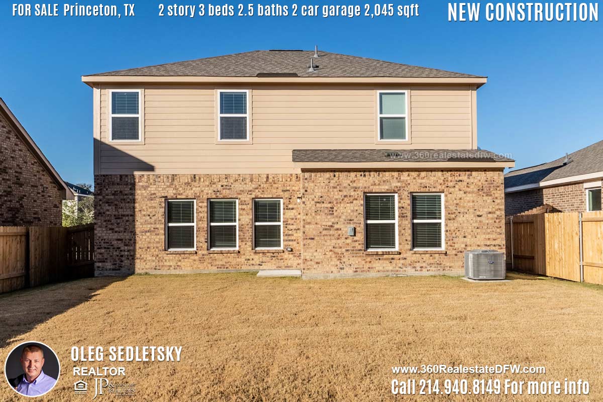 2 story New Construction Home Available for Sale in Princeton, TX