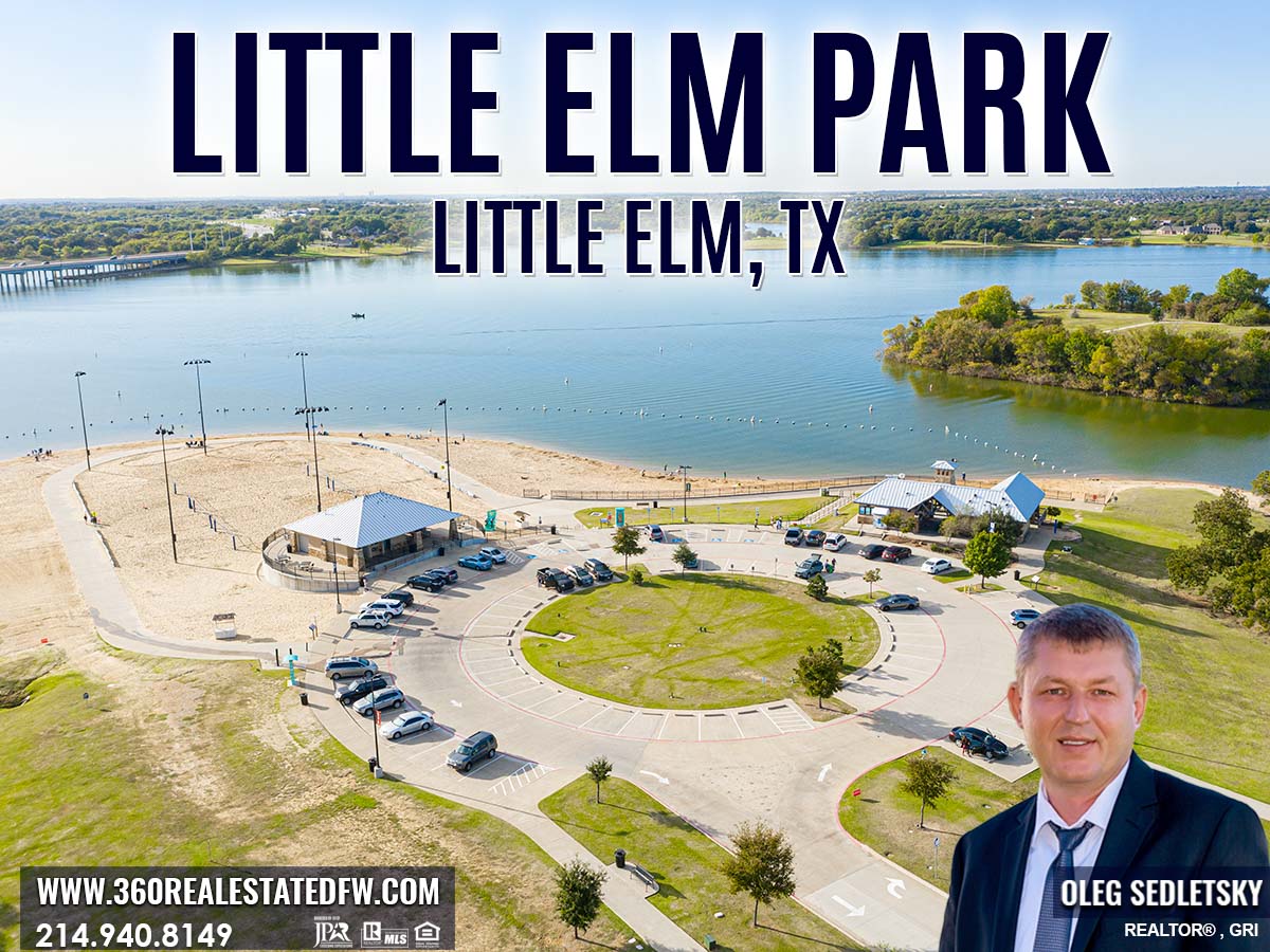 Things to do in Little Elm TX - Little Elm Park - Lake Lewisville - Oleg Sedletsky Realtor