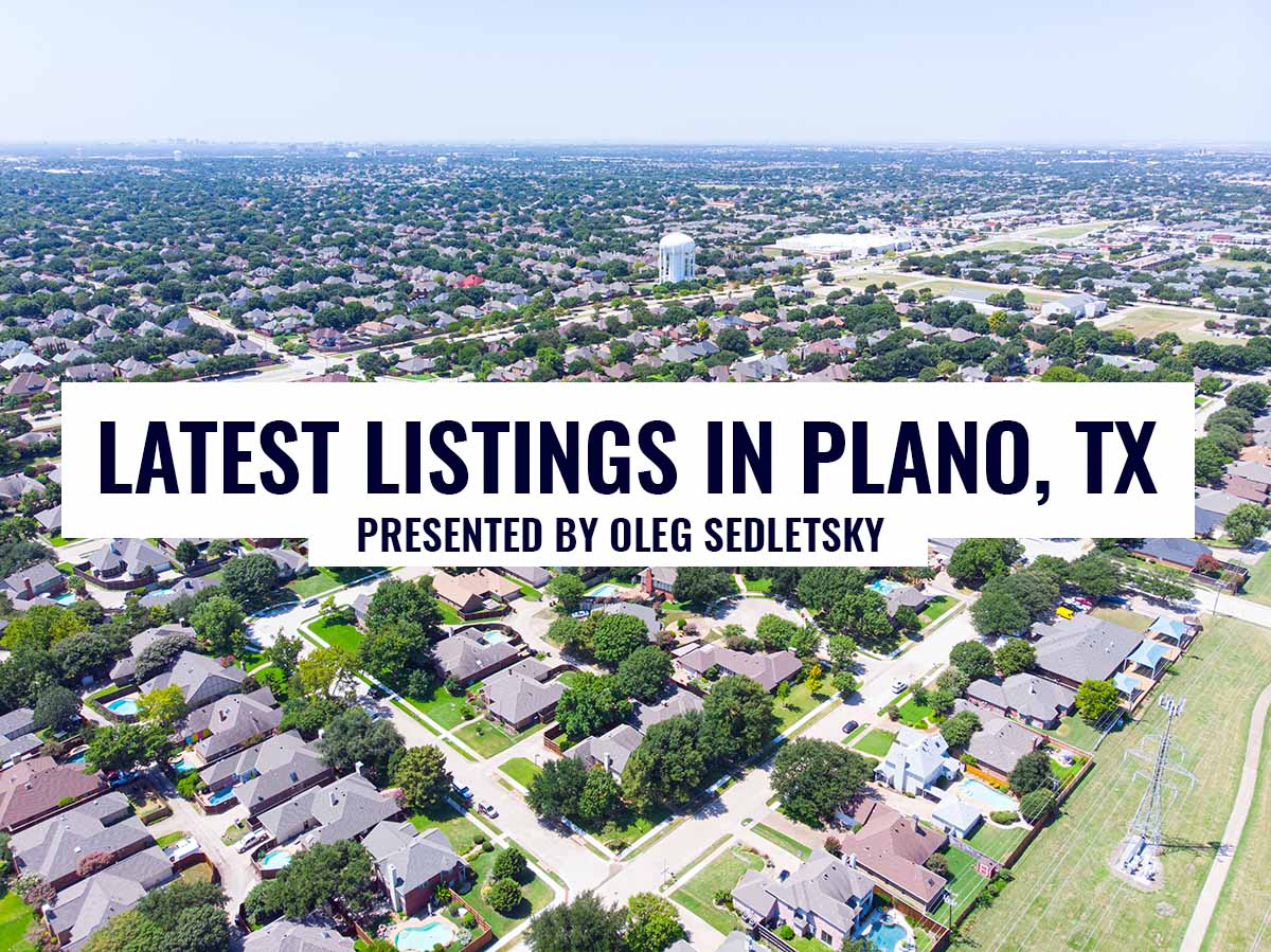 Plano TX Real Estate - Oleg Sedletsky Realtor - Dallas Relocation Expert 214-940-8149