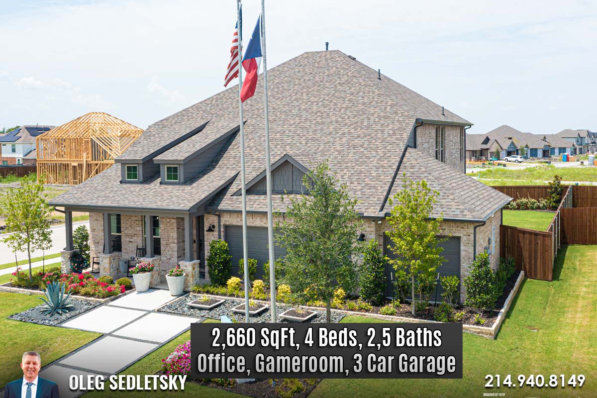 New Construction Homes in Forney, TX. Realtor in Forney, Tx and Dallas-Fort Worth - Oleg Sedletsky 214-940-8149