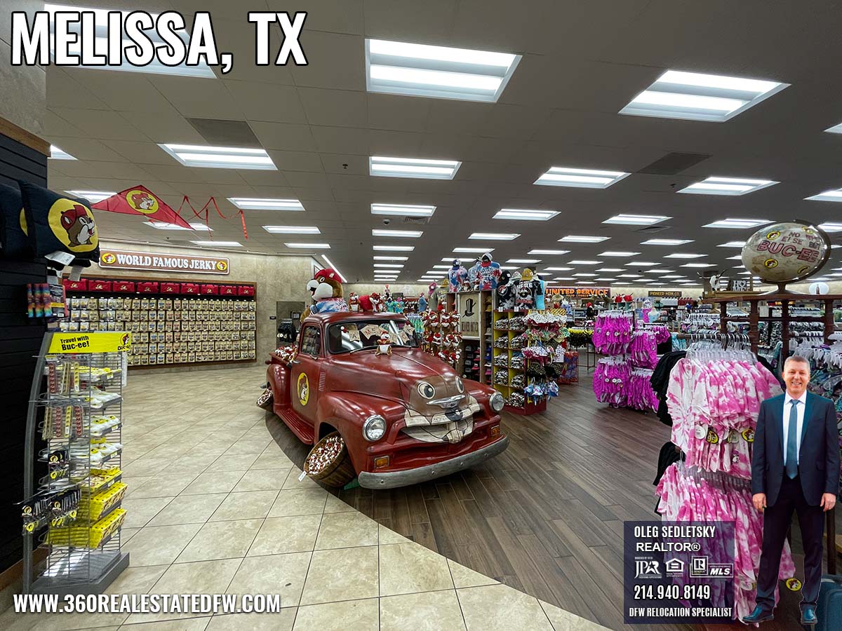 Buc-ee's in Melissa TX - Melissa TX Relocation Guide - Oleg Sedletsky Realtor - Dallas-Fort Worth Relocation Expert - 214-940-8149-moving to Melissa TX