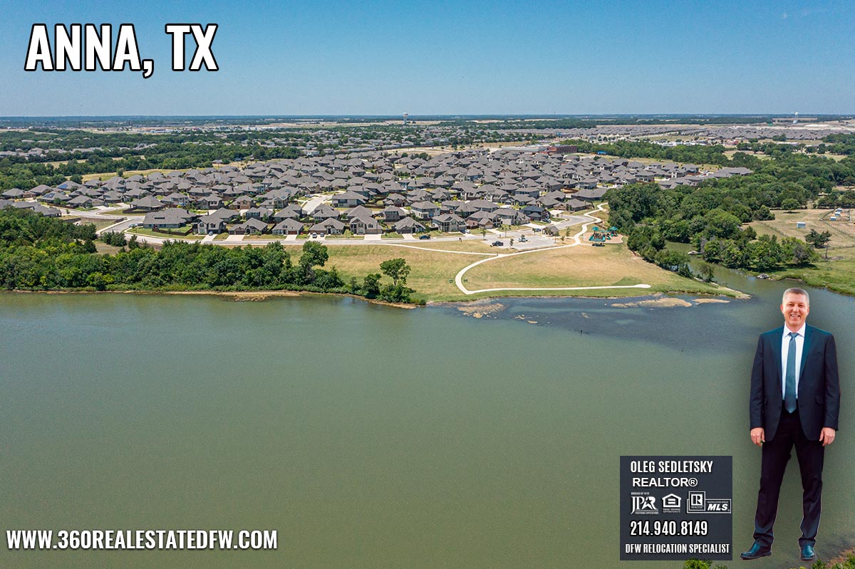 Homes For Sale in Anna TX - Oleg Sedletsky Realtor - Dallas-Fort Worth Relocation Expert - 214-940-8149-moving to Anna TX