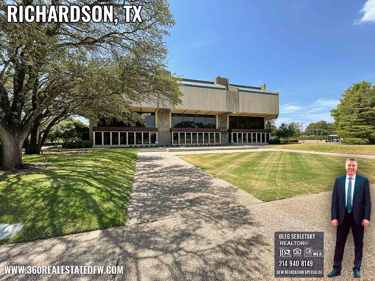 Public Library in Richardson, TX - Richardson TX Relocation Guide - Oleg Sedletsky Realtor - Dallas-Fort Worth Relocation Expert - Call 214-940-8149 - moving to Richardson,TX