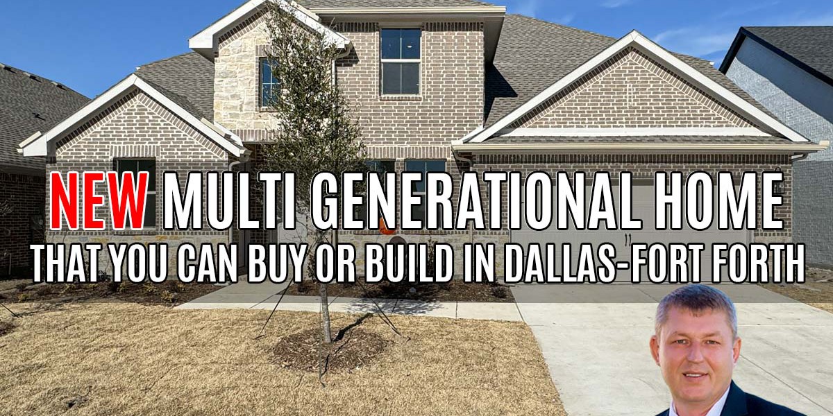 Multi Generational Home in Dallas - 2 Story, 4 Bedrooms, 3,1 bathrooms, 3700 SqFt, two living areas, two separate entries, 60 foot lot-This floorplan is available in multiple locations in the Dallas area