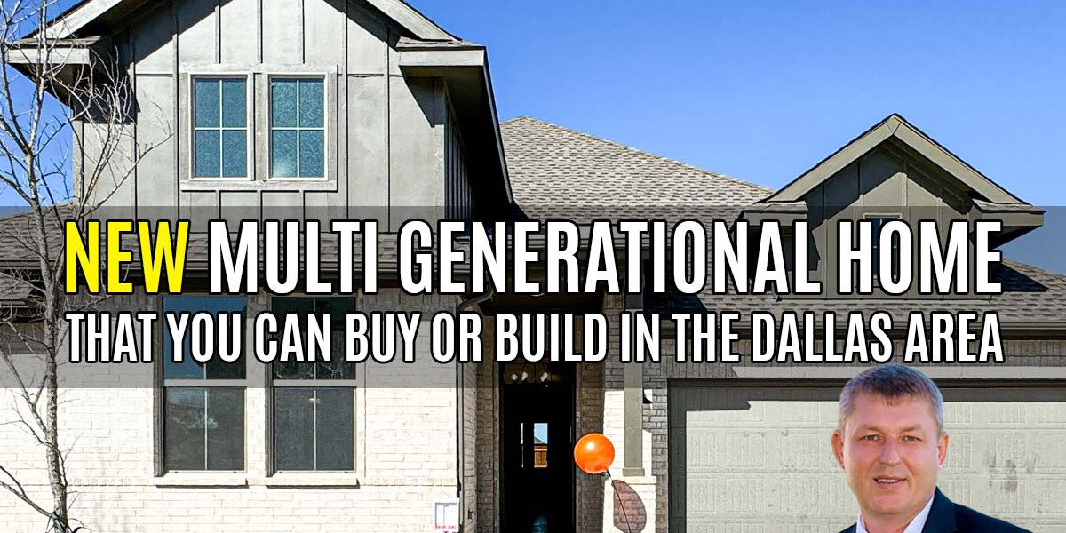 Multigenerational Living in Dallas | Discover This 1 Story, New Construction Multigenerational Home available in the Dallas area.