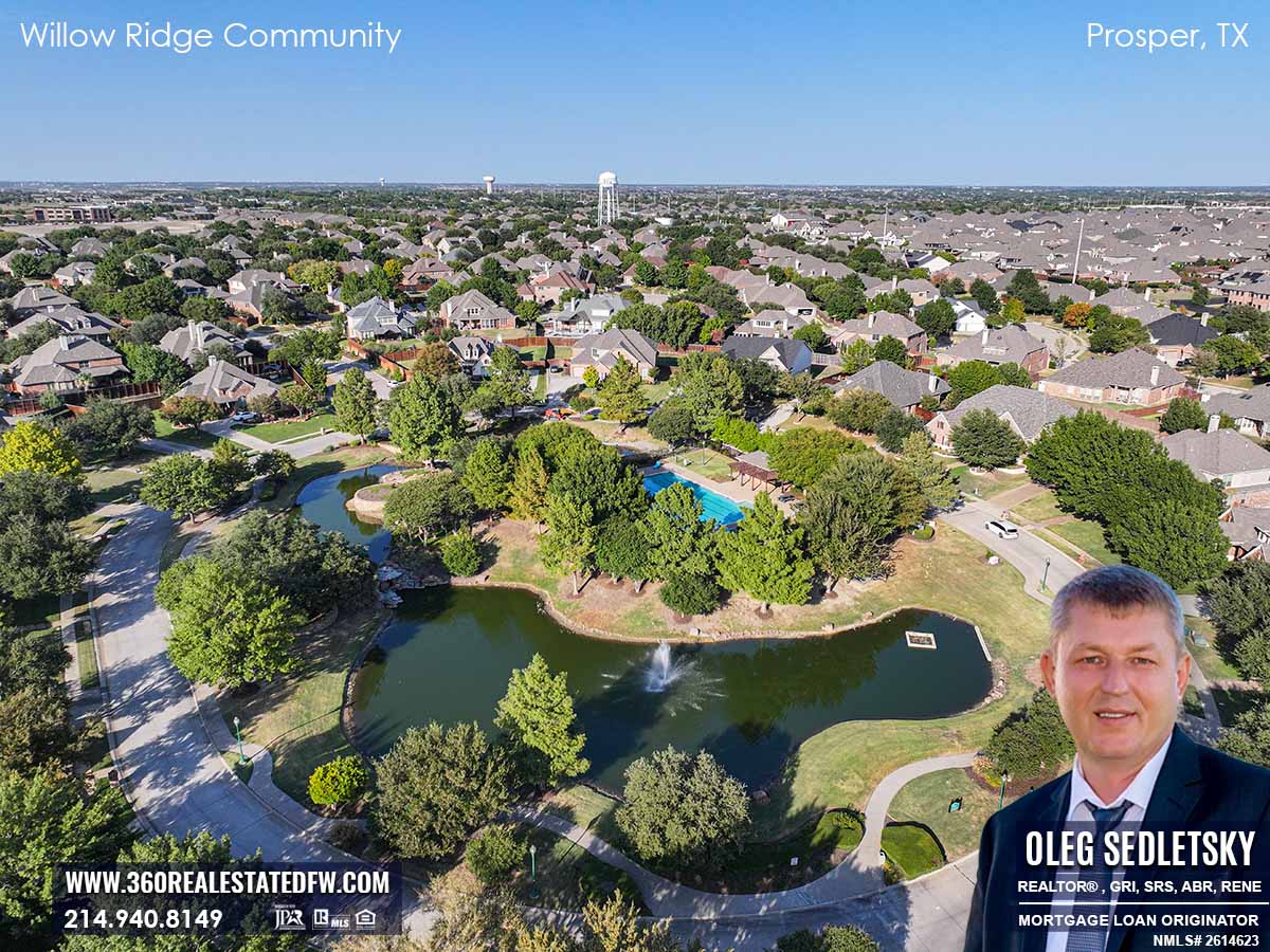 Willow Ridge Community in Prosper, Texas - a unique blend of luxury, convenience, and a family-friendly atmosphere