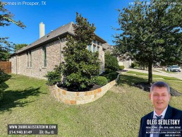 Home for Sale in Prosper, TX! Discover Your Ideal Luxury Residence in the Willow Ridge Neighborhood!