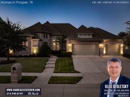 Home for Sale in Prosper, TX! Discover Your Ideal Luxury Residence in the Willow Ridge Neighborhood!