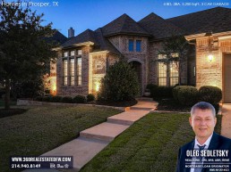 Home for Sale in Prosper, TX! Discover Your Ideal Luxury Residence in the Willow Ridge Neighborhood!