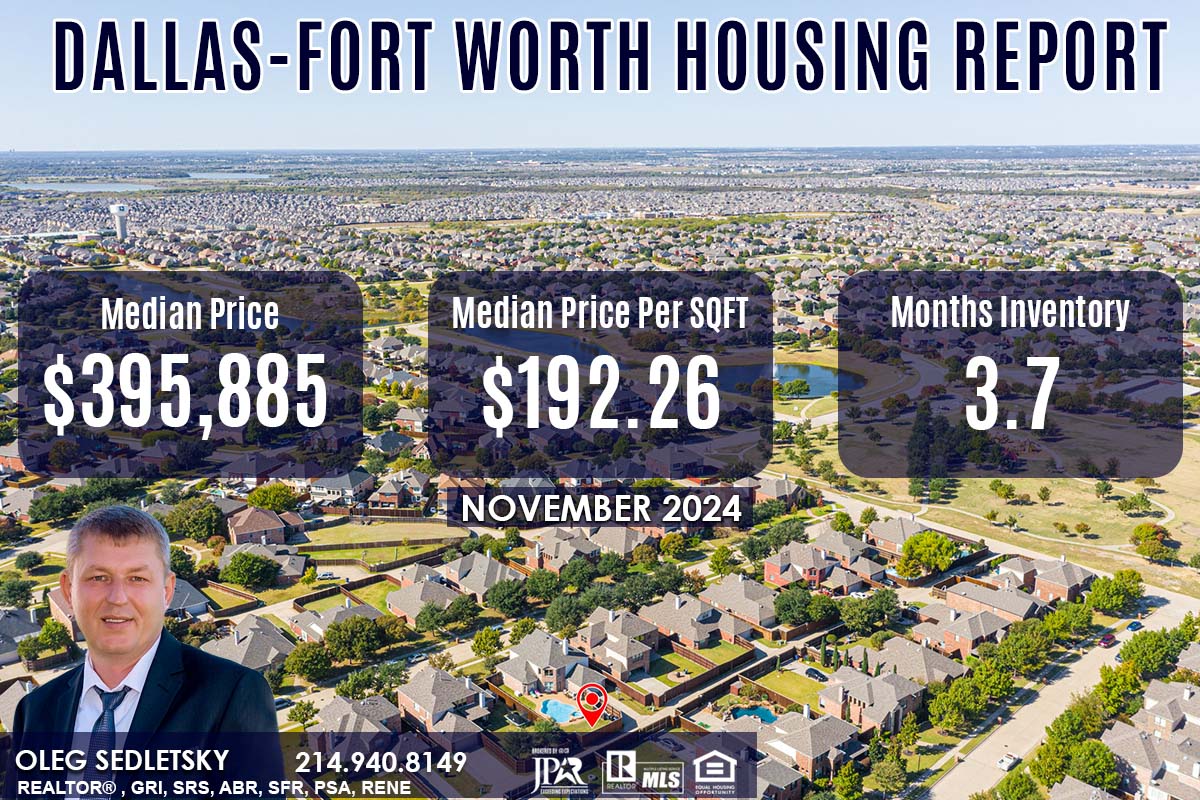 Dallas-Fort Worth Housing Report November 2024