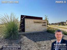 Tanner’s Mill Park in Prosper, TX is an 8.9-acre outdoor fitness and sports paradise