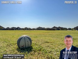 Tanner’s Mill Park in Prosper, TX is an 8.9-acre outdoor fitness and sports paradise