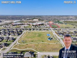 Tanner’s Mill Park in Prosper, TX is an 8.9-acre outdoor fitness and sports paradise