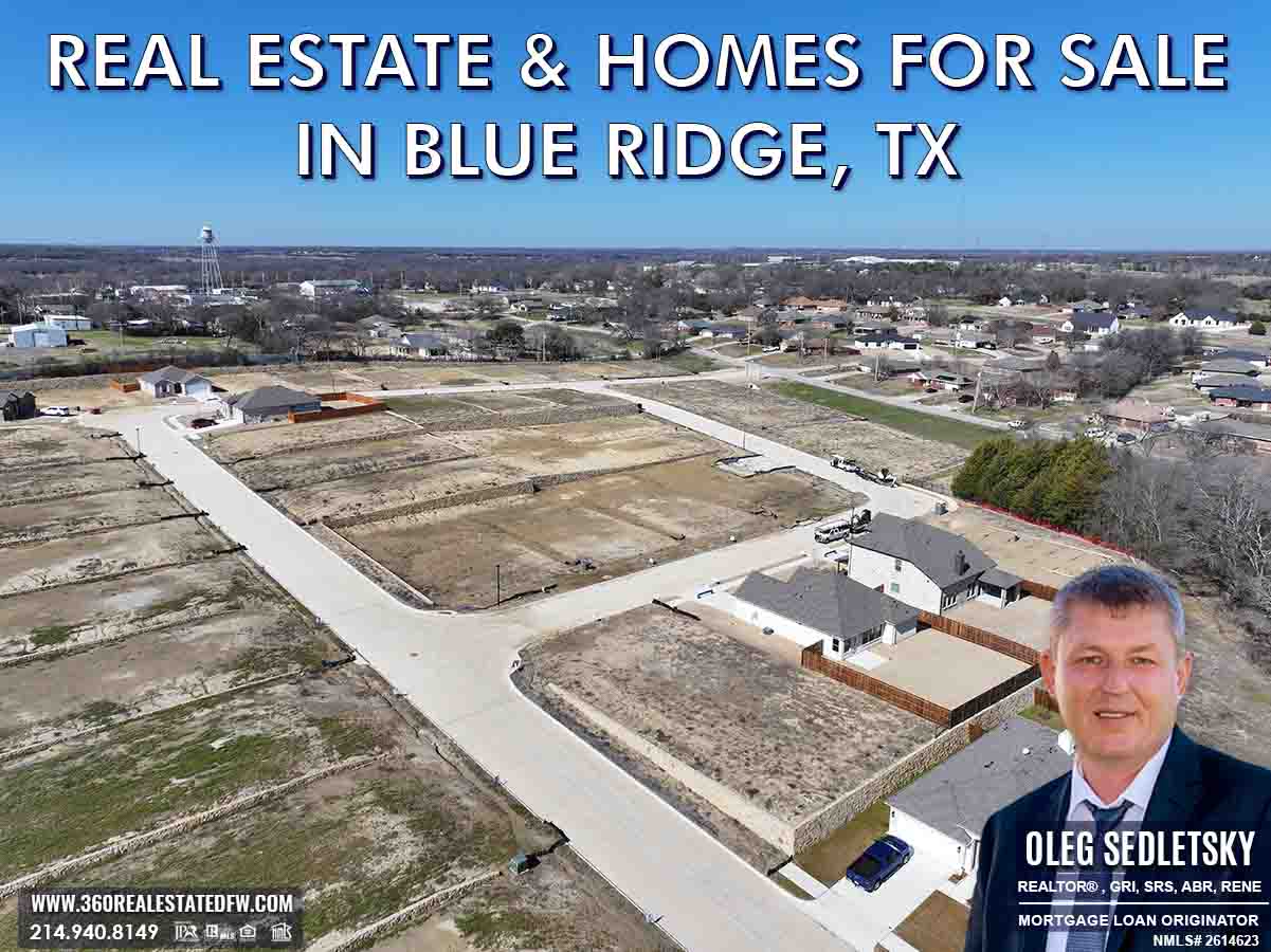 Discover the Best Real Estate & Homes For Sale in Blue Ridge, TX Today