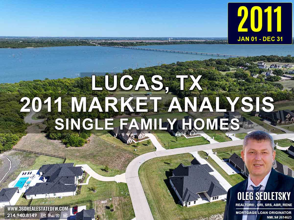 Lucas, TX Real Estate and Homes For Sale - 2011 Market Analysis