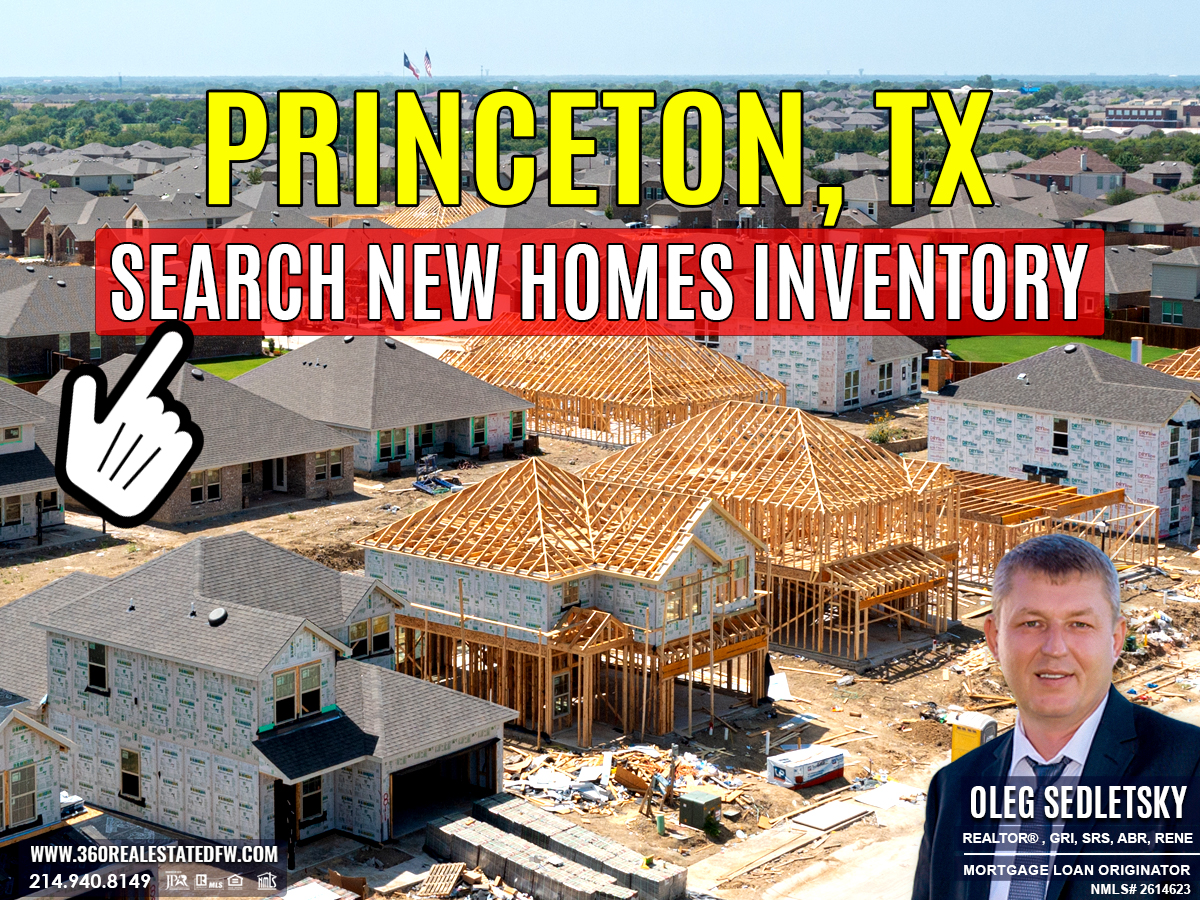 New Construction Homes in Princeton TX